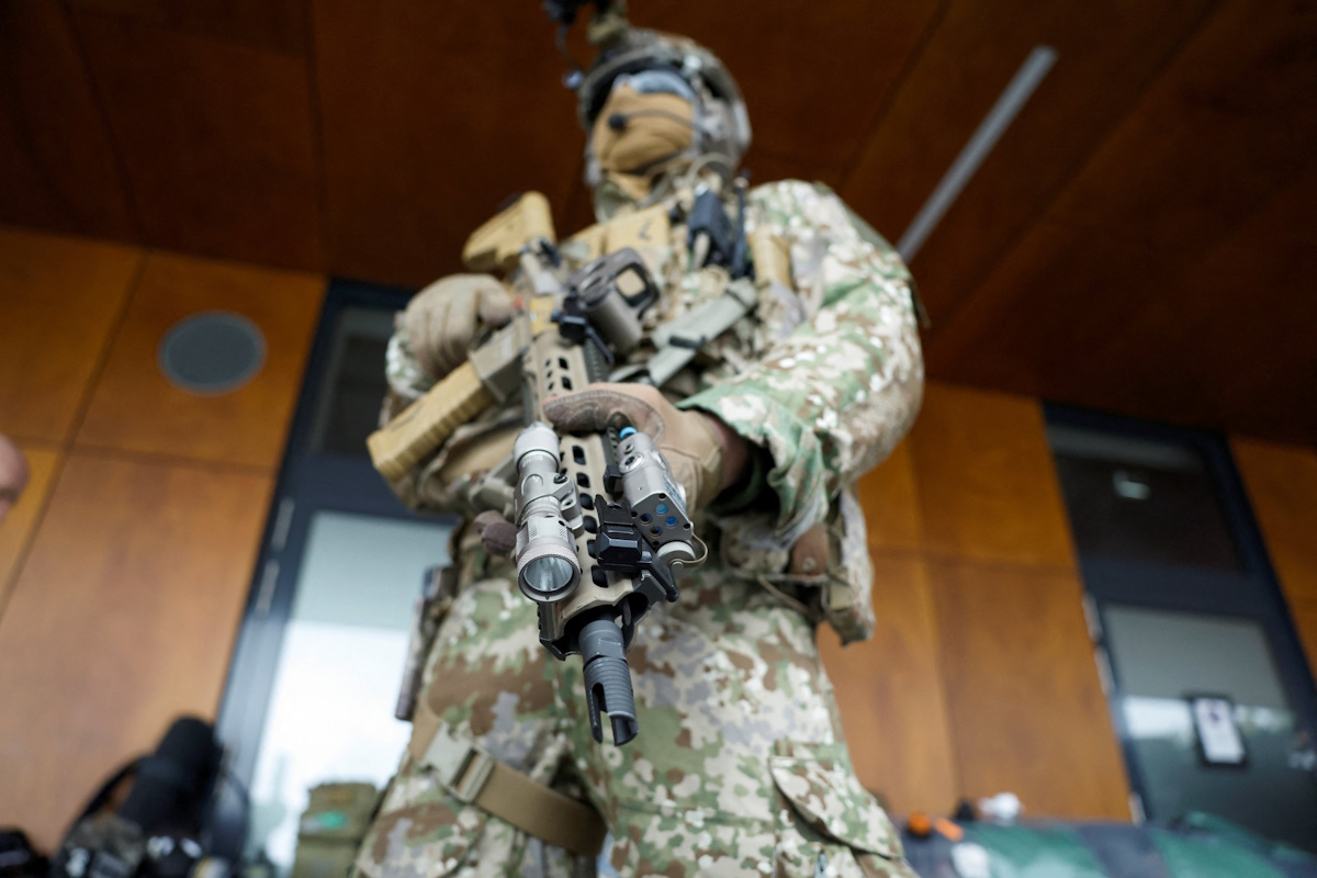 Γερμανός στρατιώτης της μονάδας ειδικών δυνάμεων Kommando Spezialkraefte (KSK)