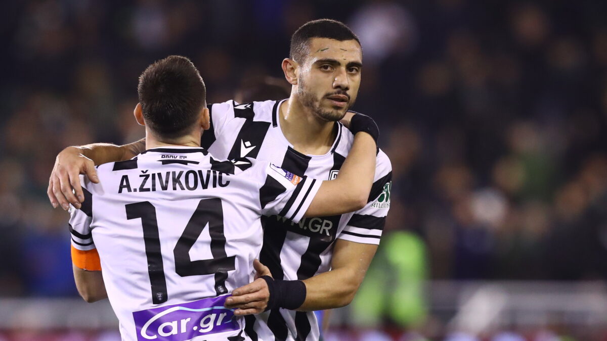 Ο Γιακουμάκης με τον Ζίβκοβιτς