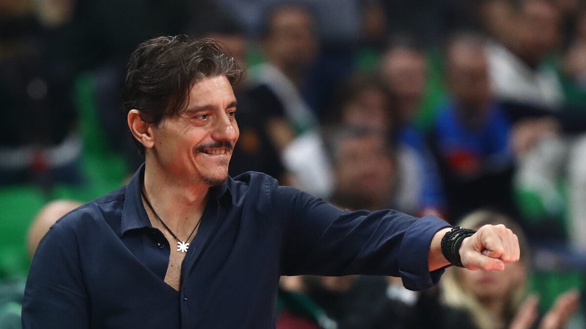 Ο Δημήτρης Γιαννακόπουλος στο Telekom Center