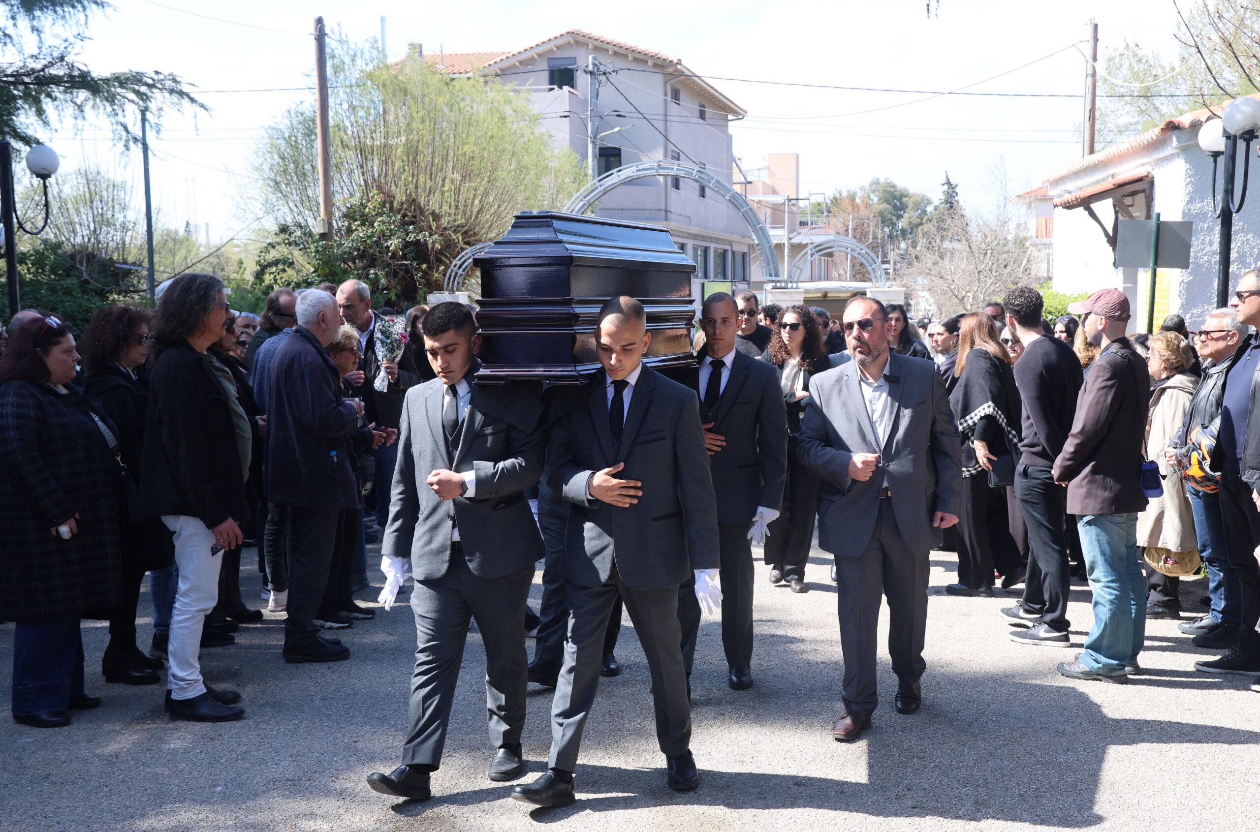 Κηδεία Γιώργου Πανουσόπουλου