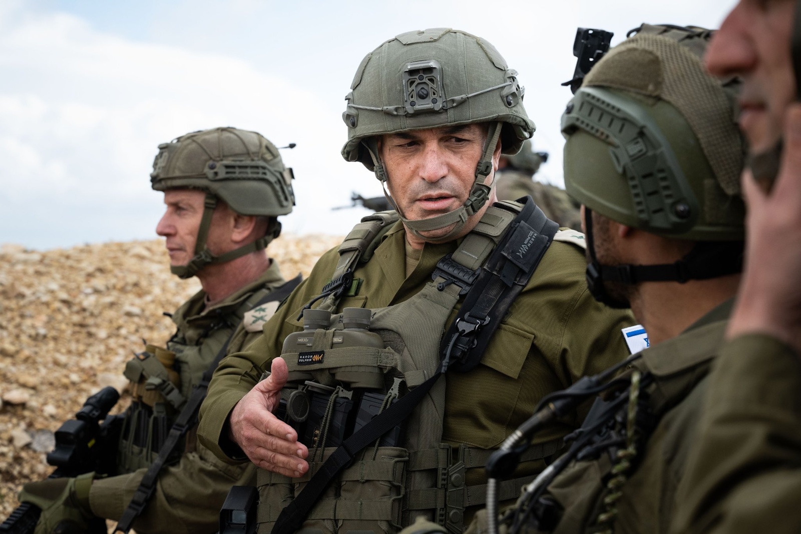 idf-chief-of-staff ο αρχηγός των ενόπλων δυνάμεωΝ του Ισραήλ, Αντιστράτηγος Εγιάλ Ζαμίρ / Φωτογραφία IDF