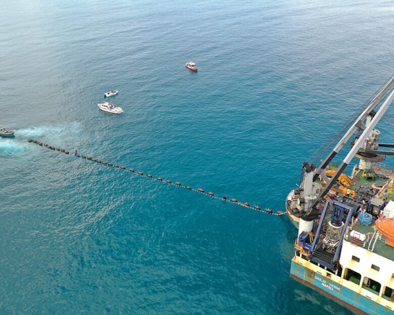 Πόντιση υποβρύχιου καλωδίου