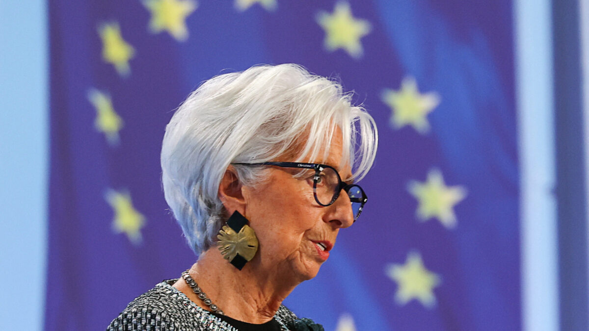 H πρόεδρος της ΕΚΤ, Κριστίν Λαγκάρντ / REUTERS / Kai Pfaffenbach