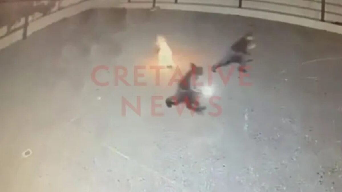 Βίντεο από την έκρηξη σε σχολείο στο Ηράκλειο