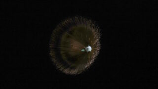 Η στιγμή της αναχαίτισης ιρανικού βαλλιστικού πυραύλου