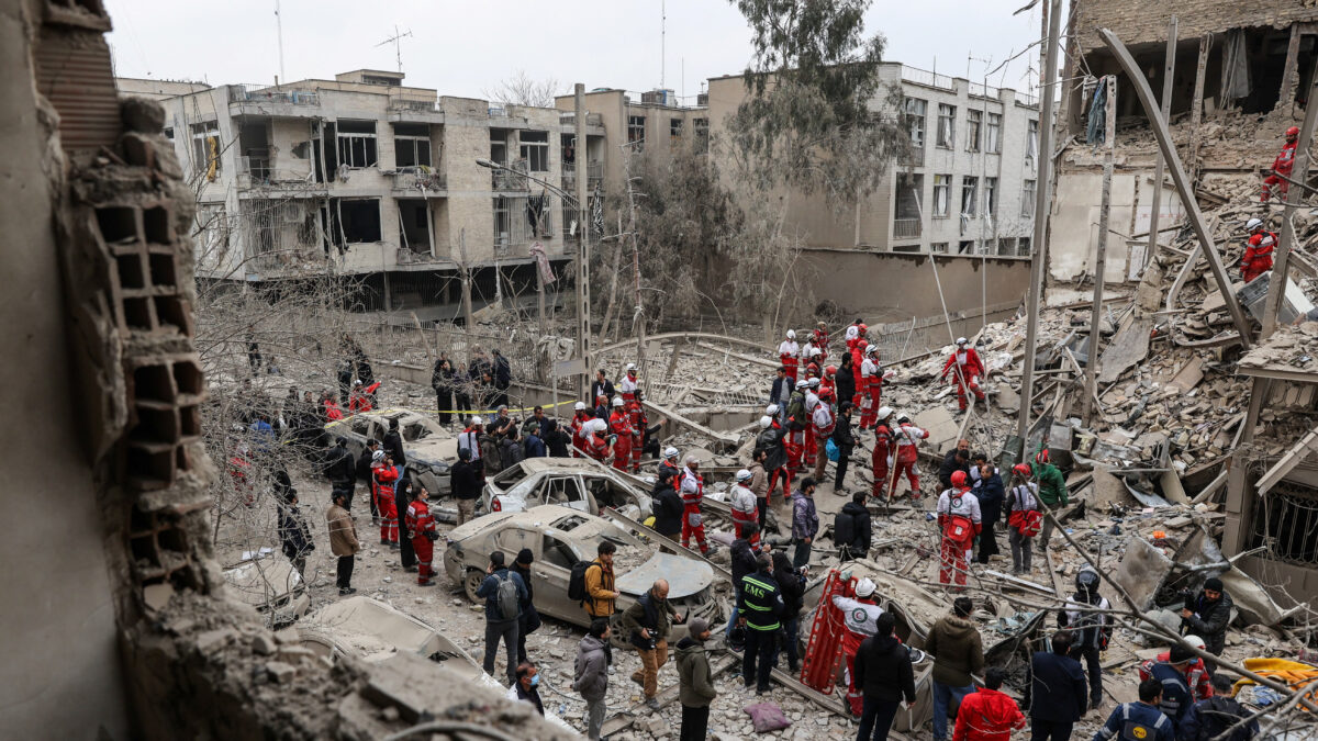 Βομβαρδισμοί στην Τεχεράνη