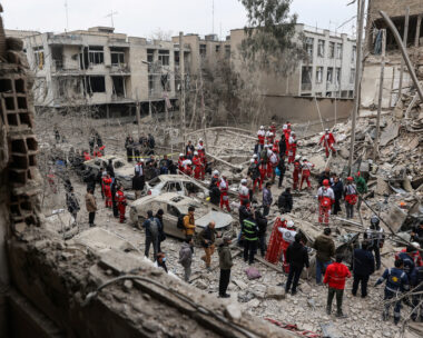 Βομβαρδισμοί στην Τεχεράνη