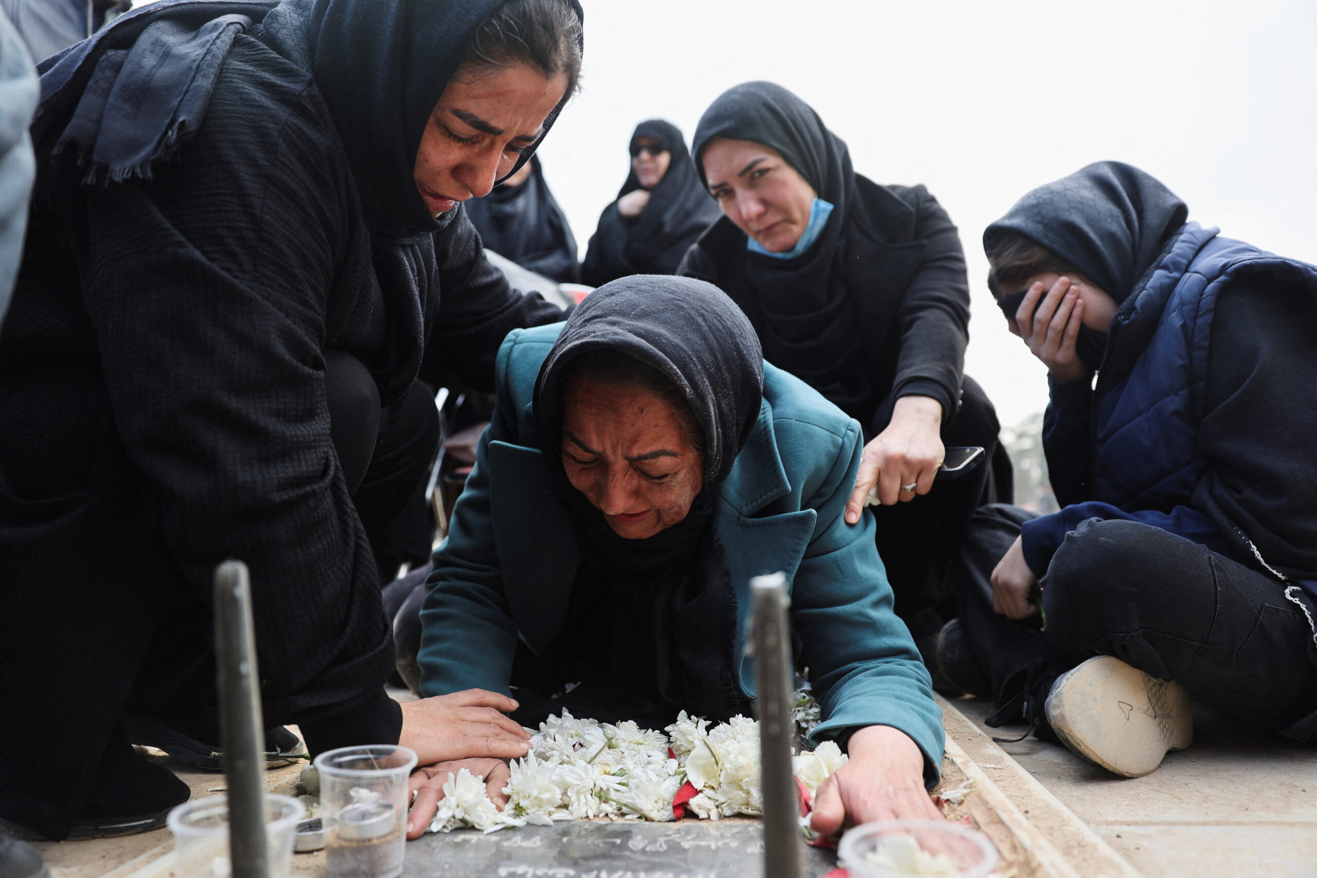 Funeral of victims of Israeli and U.S. strikes, amid the U.S.-Israeli conflict with Iran, in Tehran Mourners react as they attend a funeral ceremony for victims of Israeli and U.S. strikes, amid the U.S.-Israeli conflict with Iran, in Tehran, Iran, March 9, 2026. Majid Asgaripour/WANA (West Asia News Agency) via REUTERS ATTENTION EDITORS - THIS PICTURE WAS PROVIDED BY A THIRD PARTY