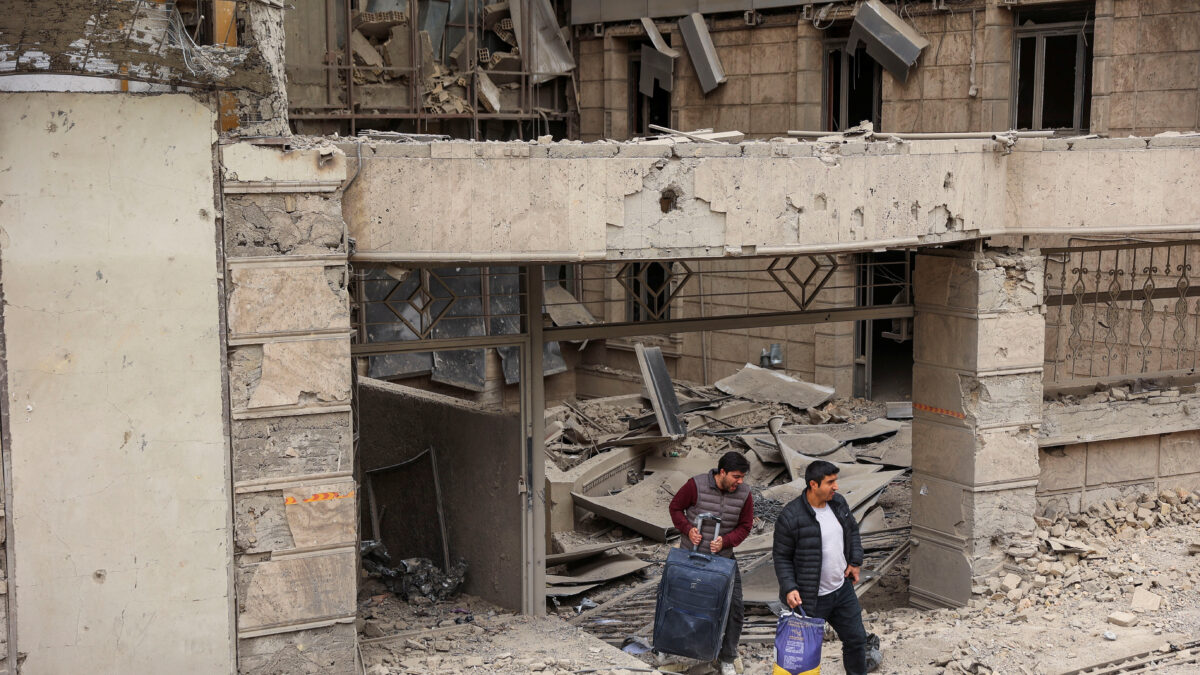 Βομβαρδισμοί στην Τεχεράνη