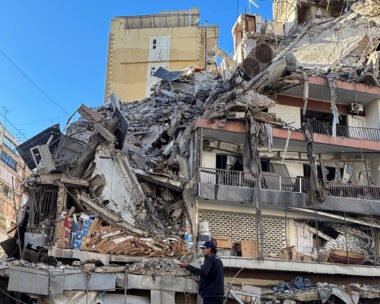 Βηρυτός μετά τους βομβαρδισμούς