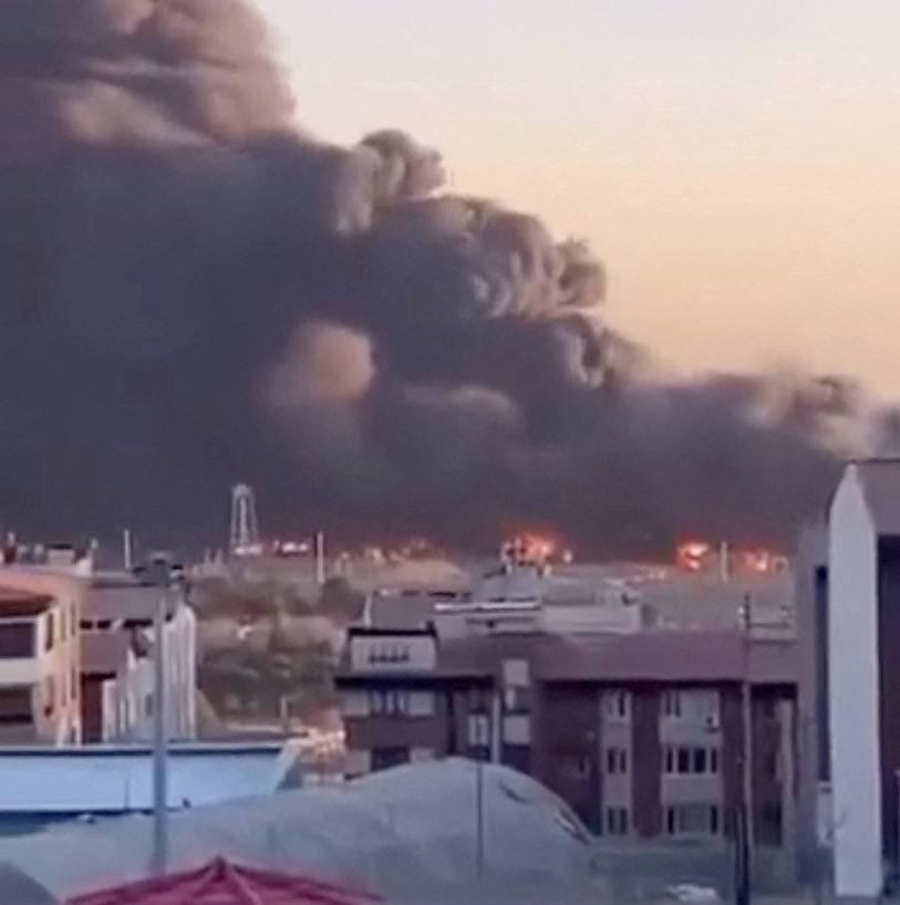 U.S.-Israeli conflict with Iran, in Tehran Smoke rises following reported airstrikes in Tehran, Iran, in this screen grab obtained from a social media video released March 3, 2026. Social Media/via REUTERS THIS IMAGE HAS BEEN SUPPLIED BY A THIRD PARTY. MANDATORY CREDIT. NO RESALES. NO ARCHIVES. NEWS USE ONLY. VERIFICATION Buildings, road layout, and pavilion matched satellite imagery Exact time could not be verified but no older version of the video was found posted online before March 3 Israeli military in a telegram post on March 3 said they are conducting strikes in Tehran Iranian news agency ISNA reported that fire broke out in western Tehran after airstrikes on March 3