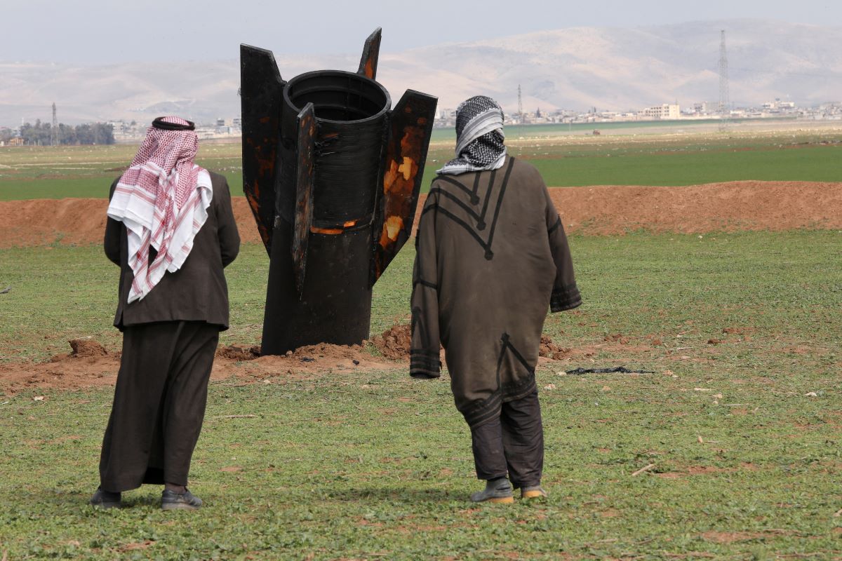 Βαλλιστικός πύραυλος καρφώθηκε σε συριακό έδαφος