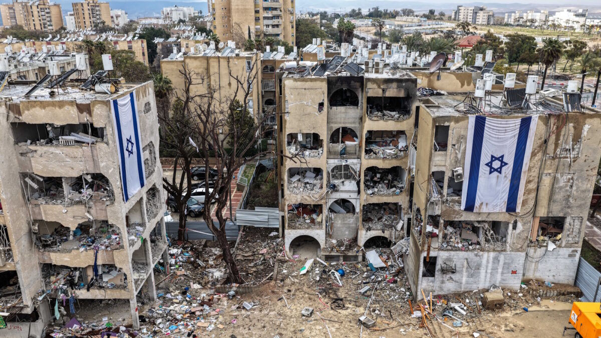 Κατεστραμμένα κτίρια στο Ισραήλ