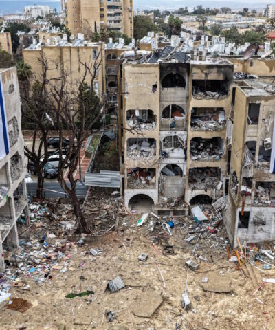 Κατεστραμμένα κτίρια στο Ισραήλ