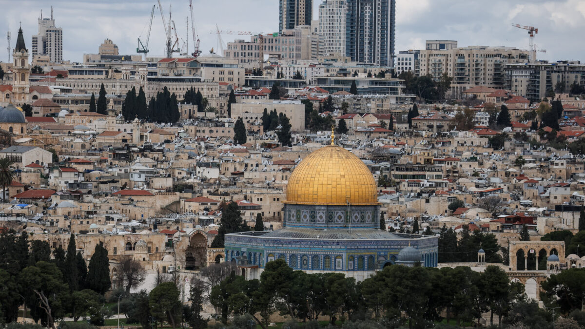 A view of the Al-Aqsa compound, also known to Jews as the Temple Mount, after missiles were launched from Iran towards Israel, following Israel and U.S. strikes on Iran, in Jerusalem, February 28, 2026. REUTERS/Ammar Awad