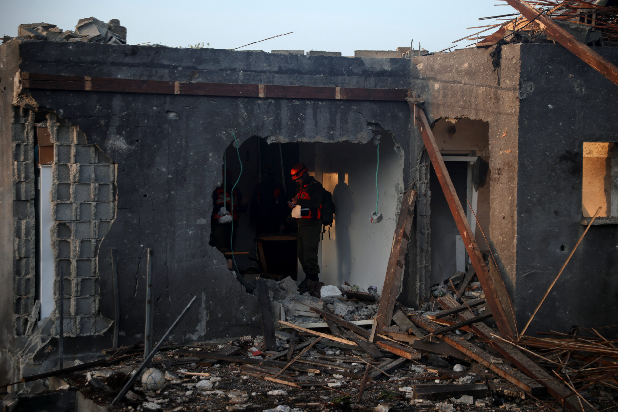 Aftermath of an Iranian missile strike, amid the U.S.-Israeli conflict with Iran, in northern Israel Israeli emergency responders work at the site of an impact by an Iranian missile, amid the U.S.-Israel conflict with Iran, in northern Israel, March 13, 2026. REUTERS/Shir Torem