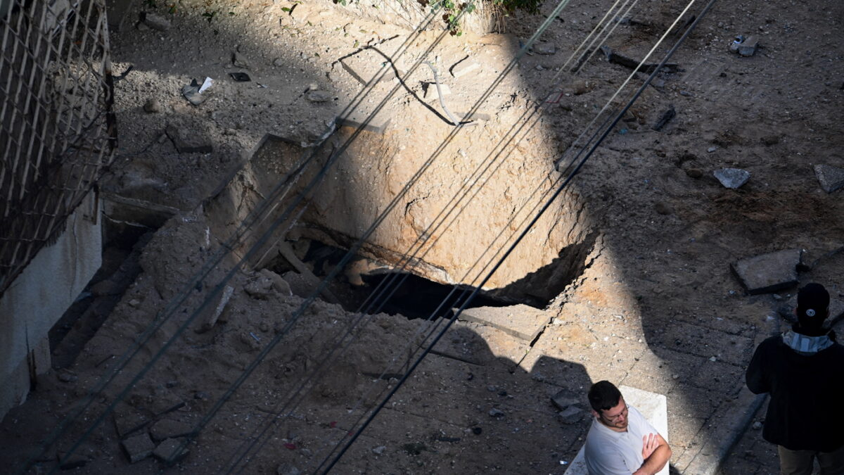 Ζημιές από ιρανικό πύραυλο