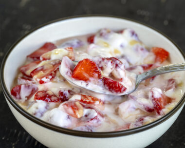 Φρουτοσαλάτα Cheesecake