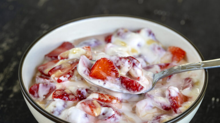 Φρουτοσαλάτα Cheesecake