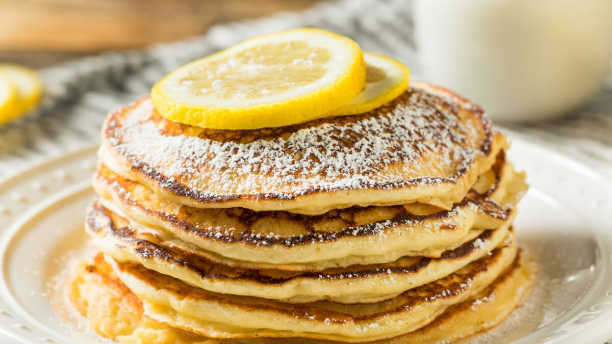 Τηγανίτες λεμονιού