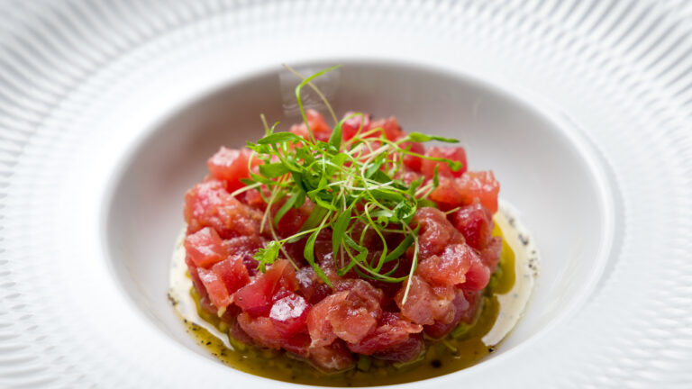 Ταρτάρ φρέσκου τόνου