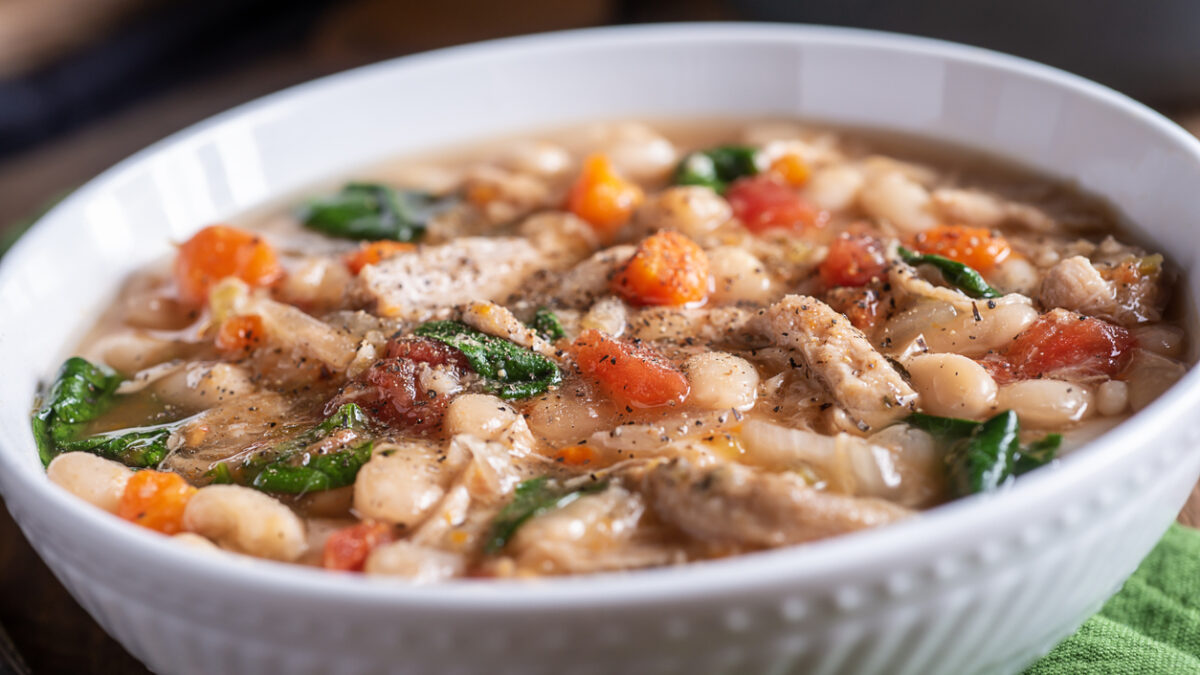 Λεμονάτη φασολάδα