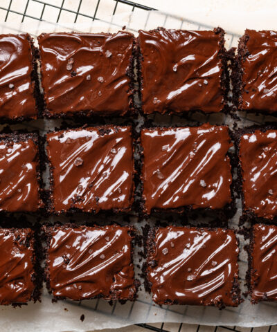 Πάστα ταψιού σοκολάτα - πορτοκάλι