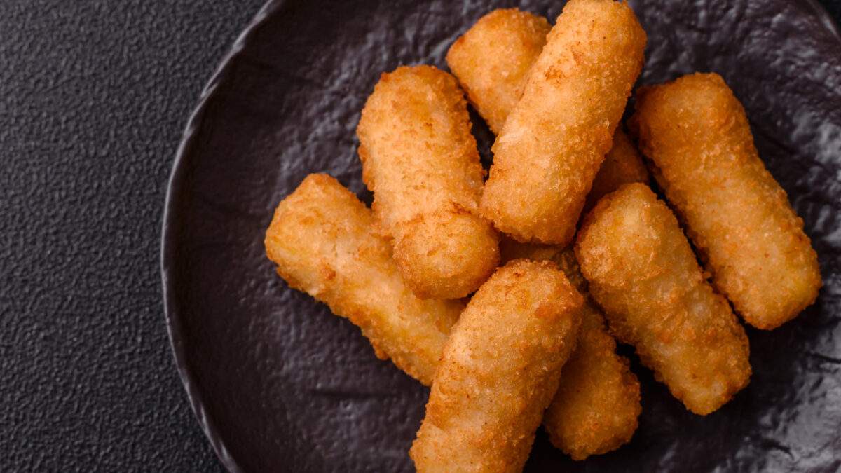 Κροκέτες με κοτόπουλο και μοτσαρέλα