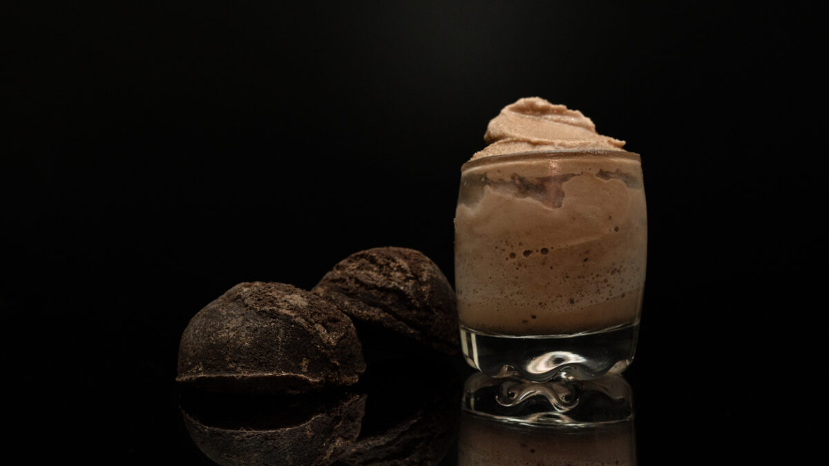 Γρανίτα σοκολάτα - ρούμι