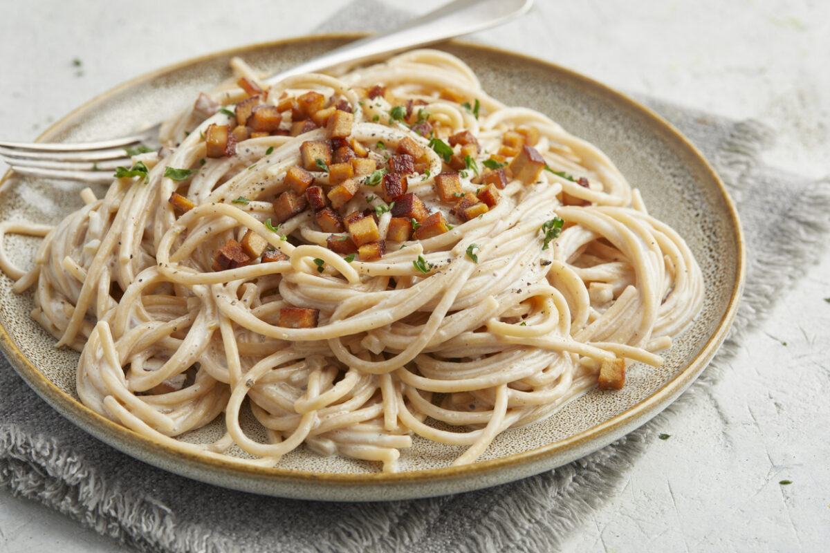Vegan carbonara