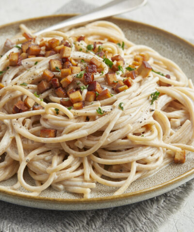 Vegan carbonara