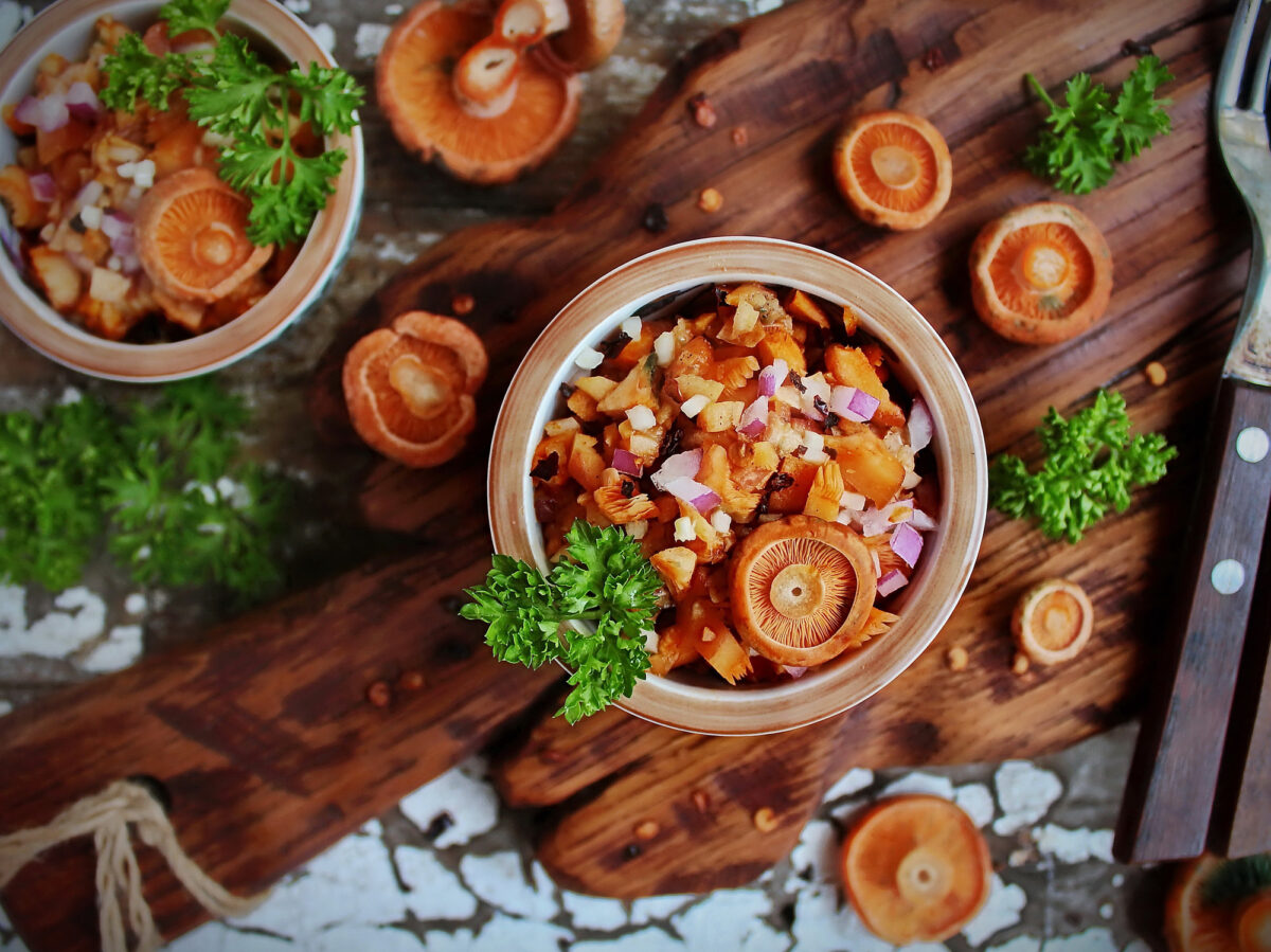 Συνταγή για ασιατική σάλτσα με μανιτάρια shitake και τζίντζερ