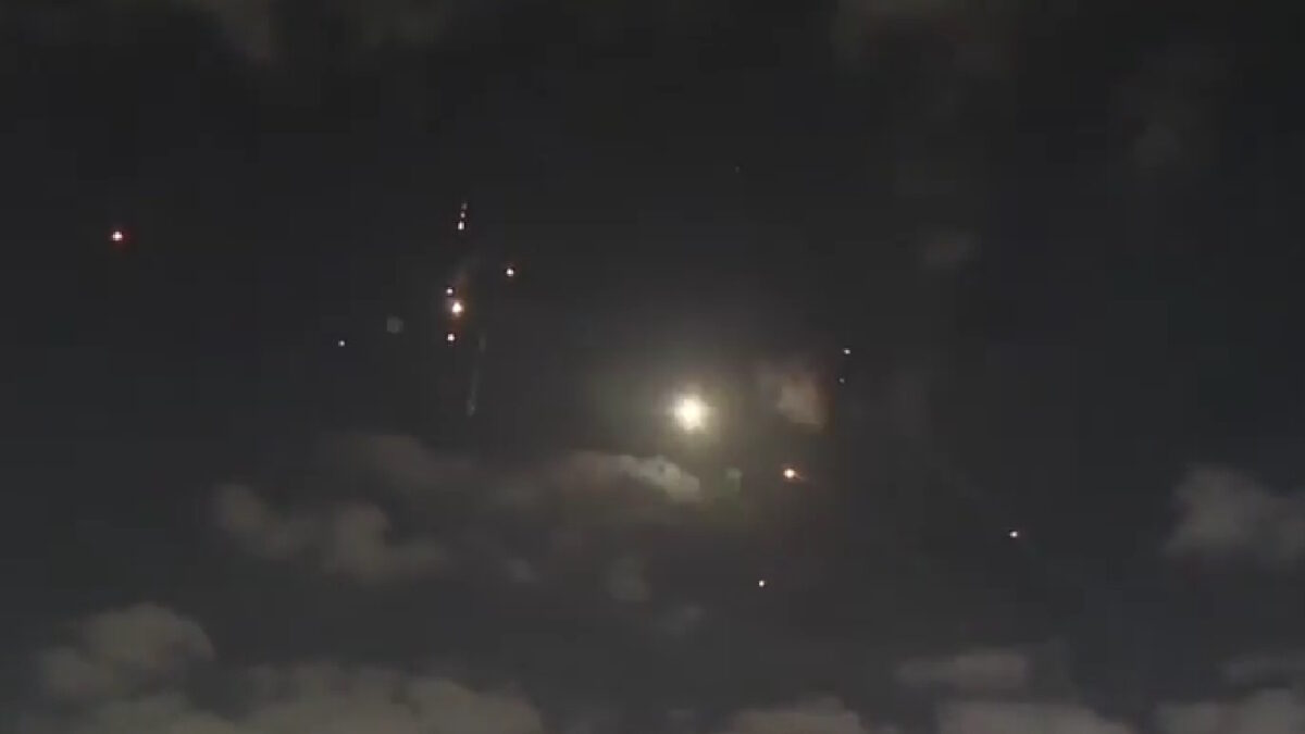 Ιρανική πυραυλική επίθεση στην Ιερουσαλήμ