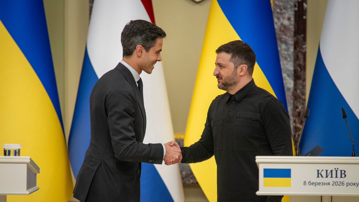 O Βολοντίμιρ Ζελένσκι και ο Ρομπ Γιέτεν