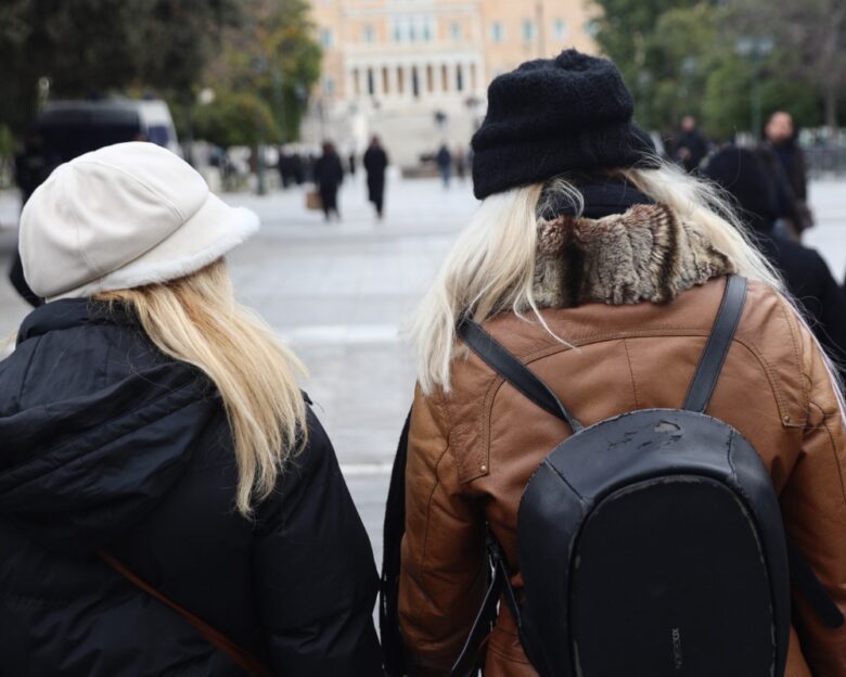 Κρύο στο κέντρο της Αθήνας