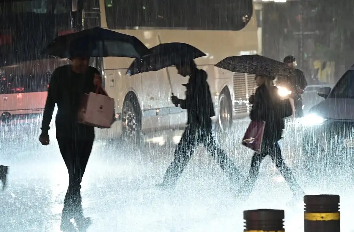 Καταιγίδα στην Αθήνα