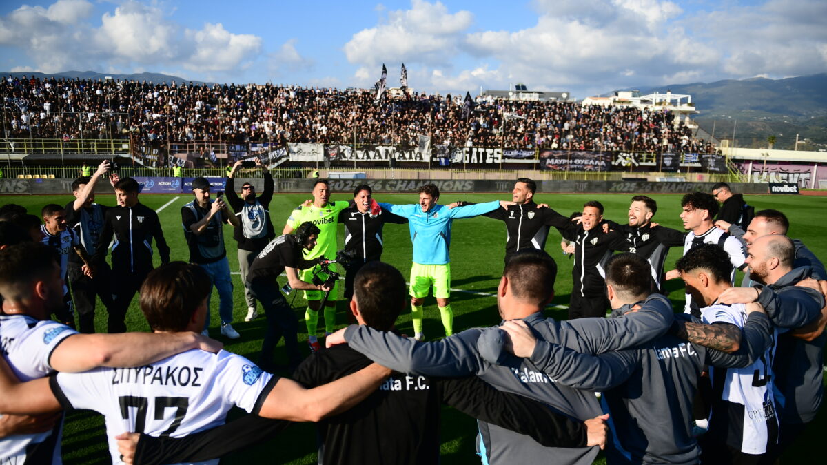 Οι πανηγυρισμοί της Καλαμάτας