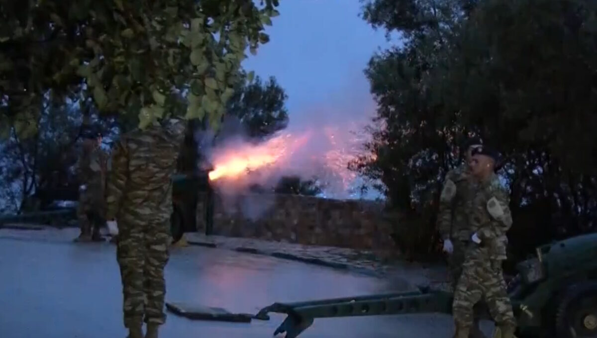 Οι 21 κανονιοβολισμοί στον Λυκαβηττό