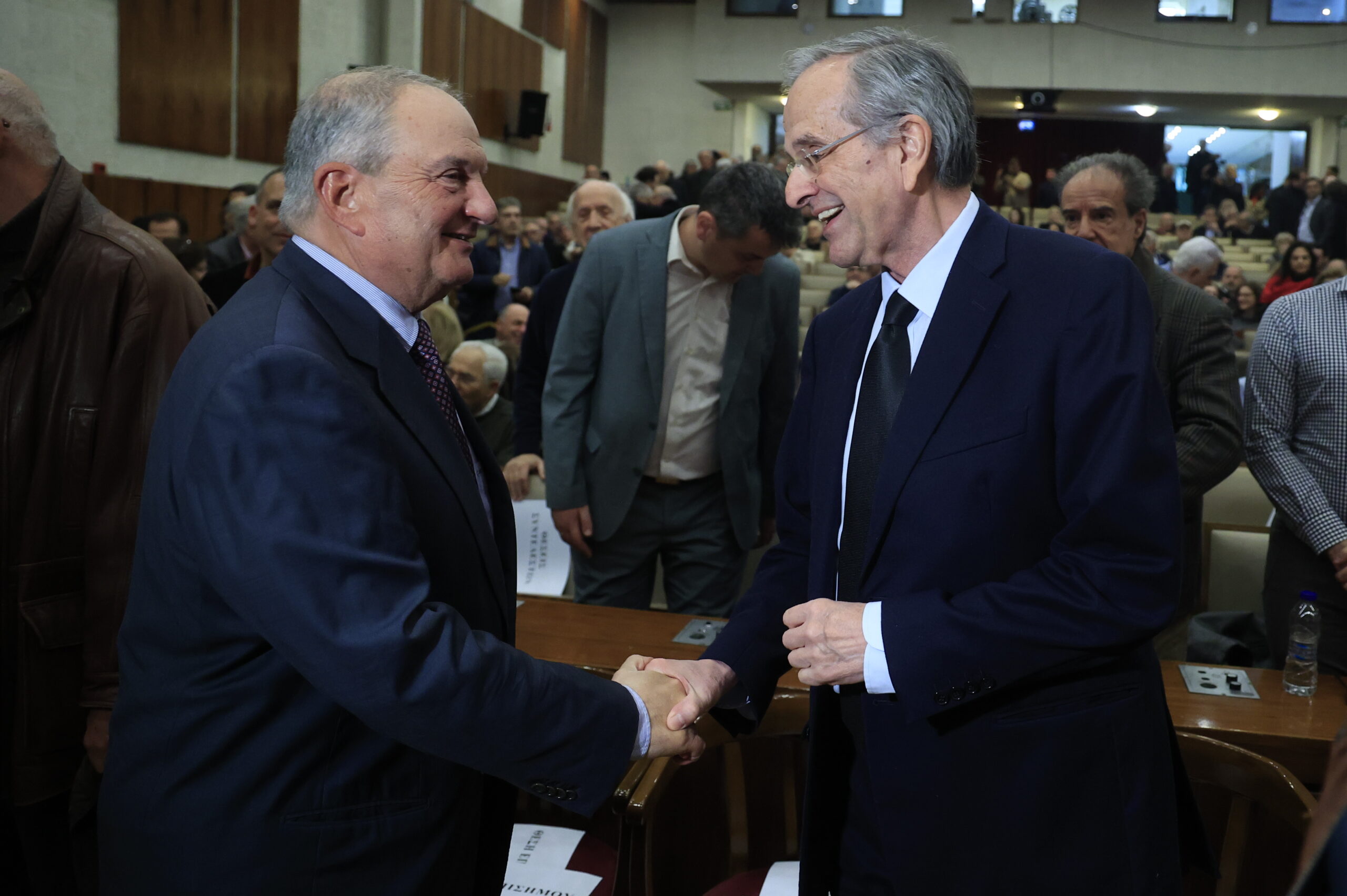 Κώστας Καραμανλής και Αντώνης Σαμαράς