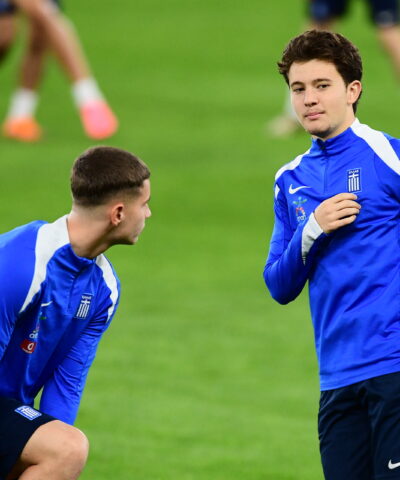 Ο Καρέτσας με τον Μουζακίτη