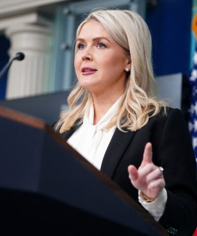 Η εκπρόσωπος του Λευκού Οίκου Καρολάιν Λέβιτ