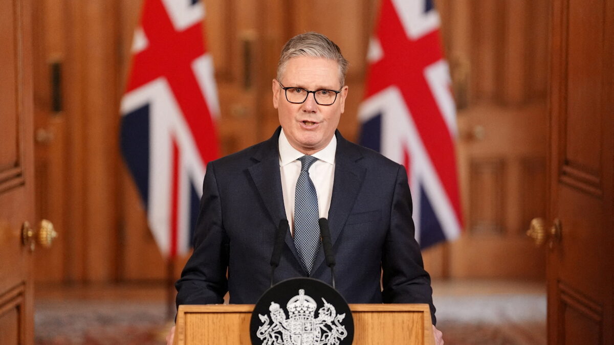 Ο πρωθυπουργός της Βρετανίας Keir Starmer