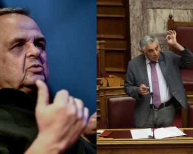 Βαγγέλης Κορακάκης και Θεοδόσης Πελεγρίνης