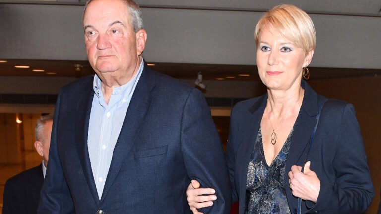 Κώστας Καραμανλής και Νατάσα Παζαΐτη