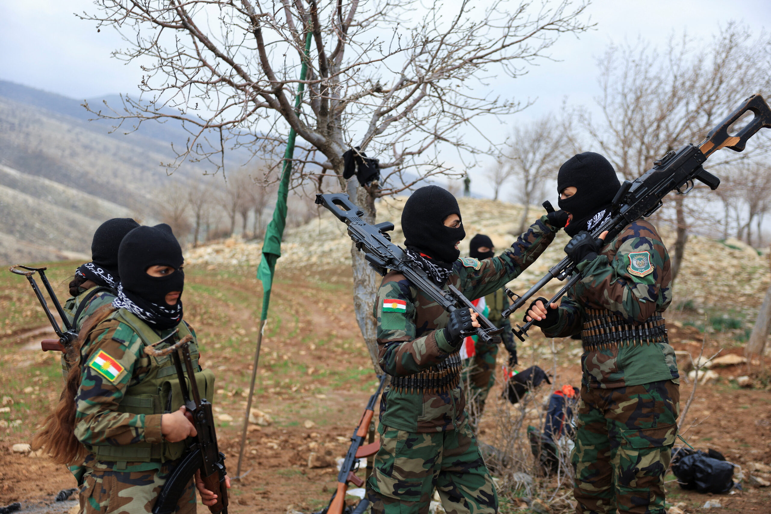 Κούρδοι μαχητές