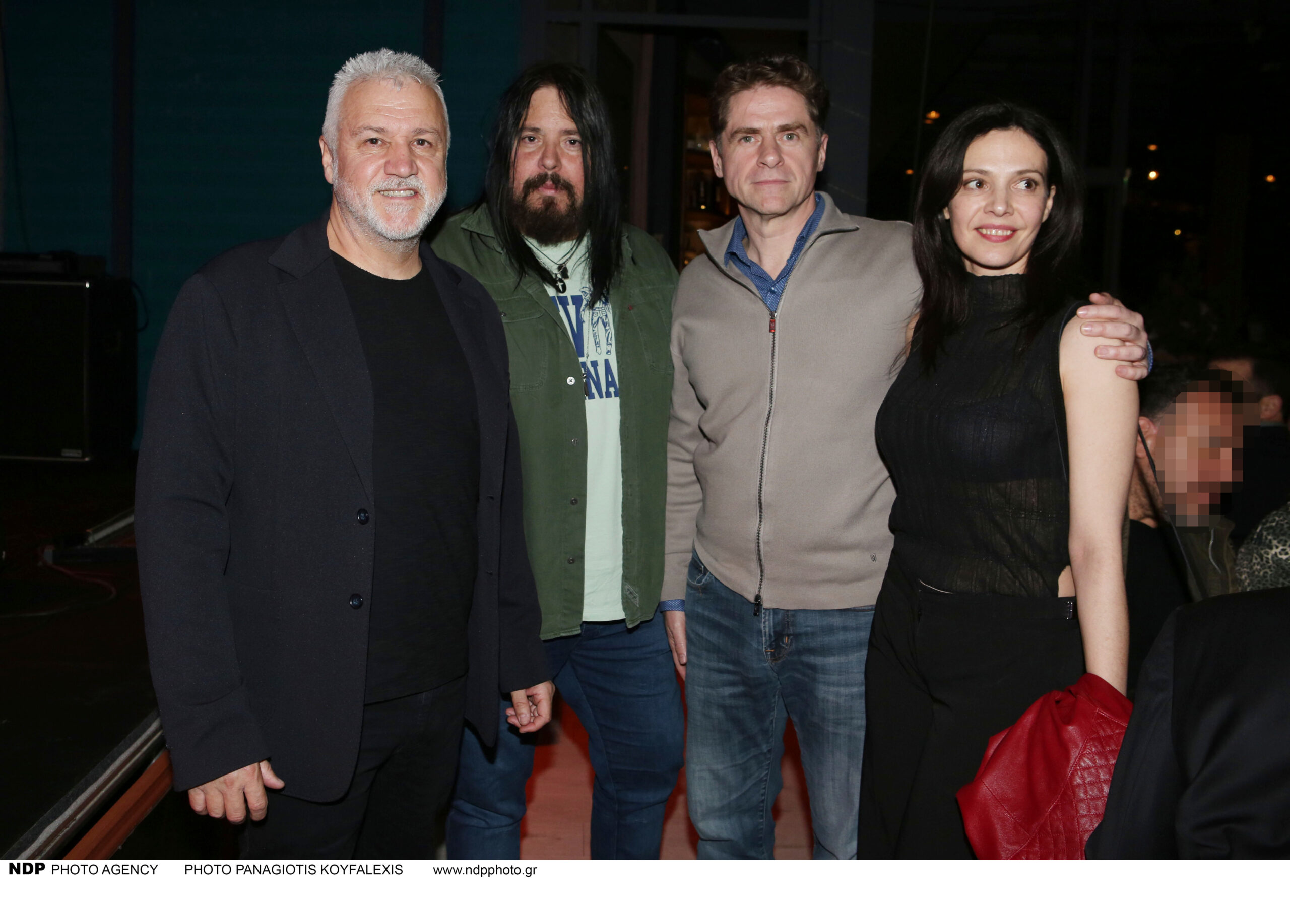 Σπύρος Πετρουλάκης, Νίκος Τερζής, Δημήτρης Λάλος και Μαριλίτα Λαμπροπούλου