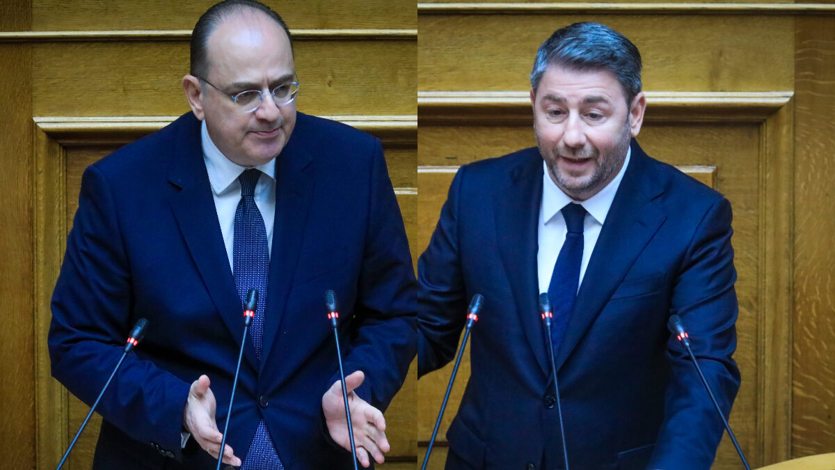 Μακάριος Λαζαρίδης και Νίκος Ανδρουλάκης