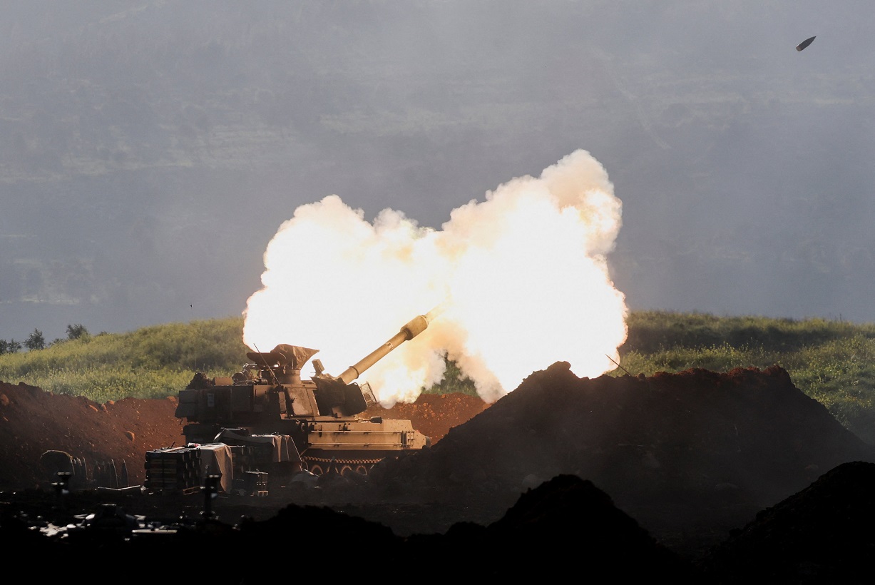 Escalation between Hezbollah and Israel amid the U.S.-Israeli conflict with Iran REUTERS/Ammar Awad