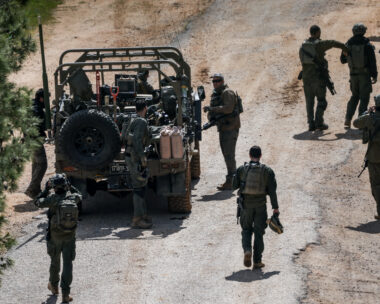 Στρατός του Ισραήλ στα σύνορα του Λιβάνου