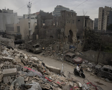 Συντρίμμια στον Λίβανο